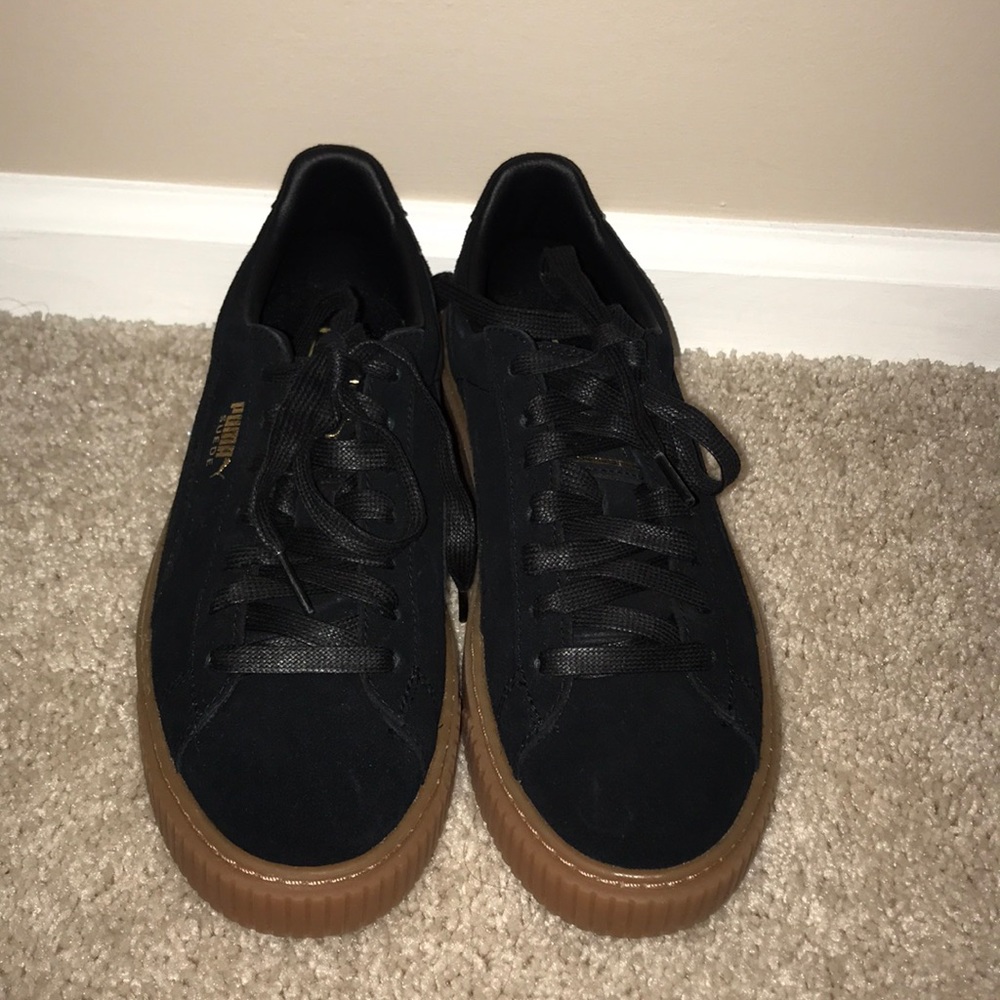 Puma Suede Platforms - WOMENS 7.5